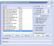 Advanced PowerPoint to Flash Converter Server License screenshot